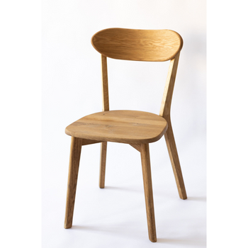 Pack of 2 or 4 Solid Oak Dining Chairs Isku | NordicStory