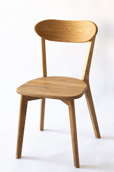 Pack of 2 or 4 Solid Oak Dining Chairs Isku | NordicStory