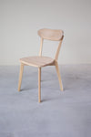 Pack of 2 or 4 Solid Oak Dining Chairs Isku | NordicStory