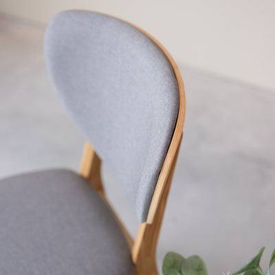 Pack of 2 or 4 Nova Dining Chairs, Solid Oak Frame, Upholstery | NordicStory