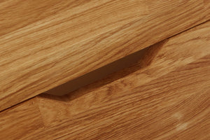 Solid oak trundle bed Frida | NordicStory