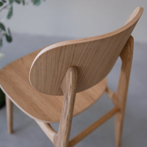 Pack of 2 or 4 Varde Dining Chairs, Solid Oak Wood Frame | NordicStory