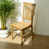 Pack of 2 or 4 Solid Oak Dining Chairs Provance | VESKOR