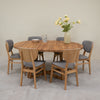 Pack of 2 or 4 Nova Dining Chairs, Solid Oak Frame, Upholstery | NordicStory