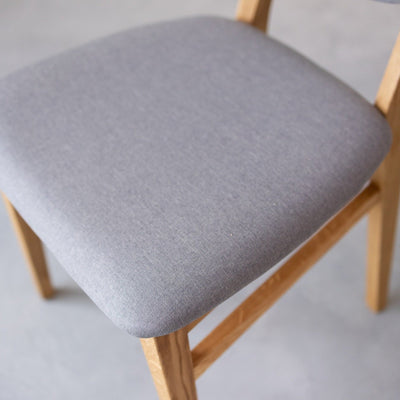 Pack of 2 or 4 Nova Dining Chairs, Solid Oak Frame, Upholstery | NordicStory