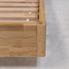 Oak solid wood double bed Pola | NordicStory