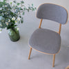 Pack of 2 or 4 Varde Dining Chairs, Solid Oak Frame, Upholstery | NordicStory