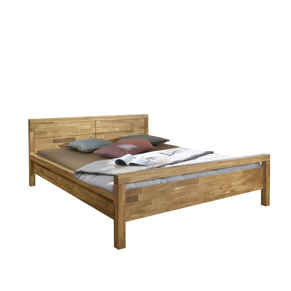 Next oak solid wood bed, 140 x 200 cm / 160 x 200 cm / 180 x 200 cm | NordicStory