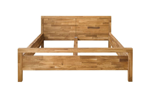Next oak solid wood bed, 140 x 200 cm / 160 x 200 cm / 180 x 200 cm | NordicStory