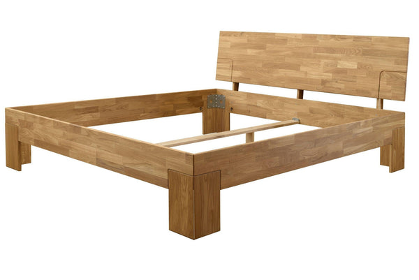 Sarah solid oak bed, 90 x 200 cm / 140 x 200 cm / 160 x 200 cm / 180 x 200 cm / 180 x 200 cm | NordicStory