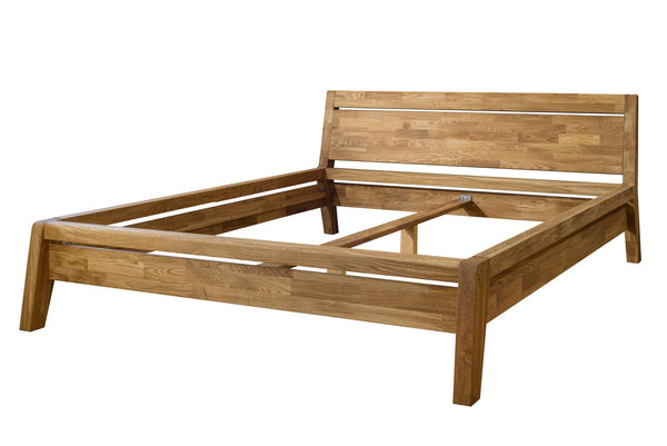 Bridget solid oak bed, 140 x 200 cm / 160 x 200 cm / 180 x 200 cm | NordicStory