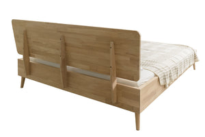Escandi oak solid wood bed, 140 x 200 cm / 160 x 200 cm / 180 x 200 cm | NordicStory