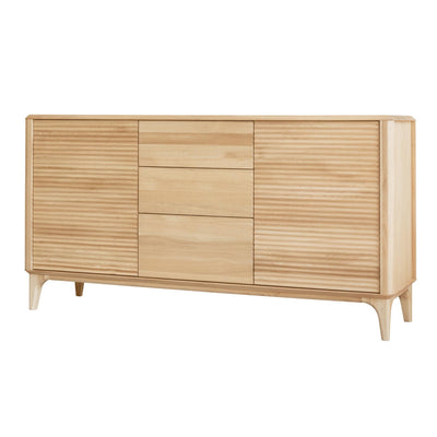 NordicStory Sideboard Chest of drawers in solid oak Oxford 3.2.3