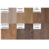 Solid oak wood color samples | NordicStory
