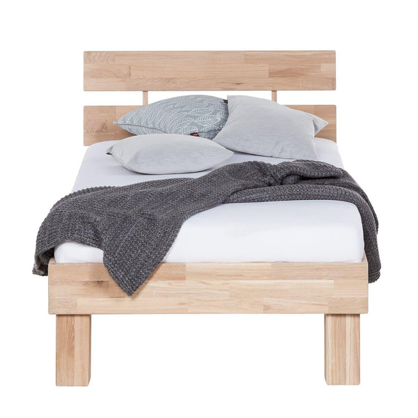 Solid oak bed 90 x 200 cm / 140 x 200 cm / 160 x 200 cm / 180 x 200 cm Scandinavian style