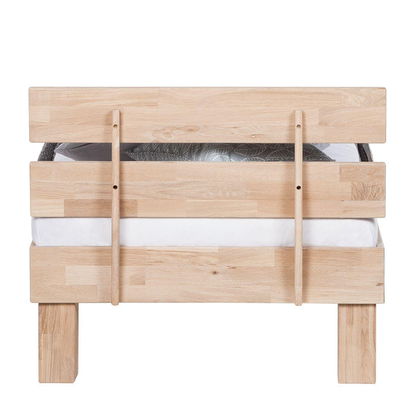 Solid oak bed 90 x 200 cm / 140 x 200 cm / 160 x 200 cm / 180 x 200 cm Scandinavian style