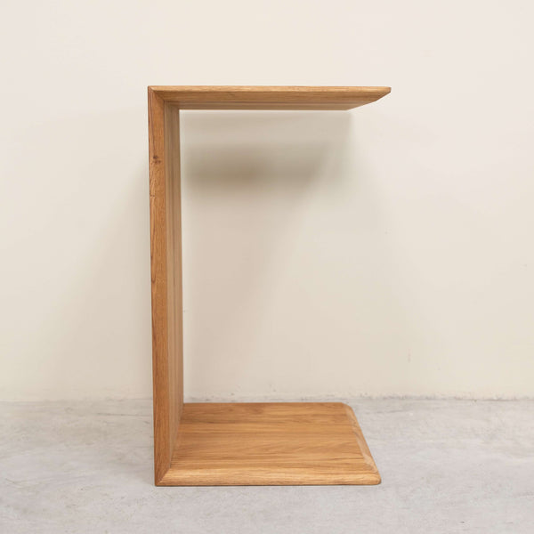 Solid oak side table Sono 2, 38 x 35 x 60 cm. | NordicStory
