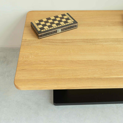 Coffee table in solid oak Bremen, 120 x 80 x 40 cm. | NordicStory