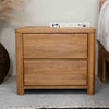 Elsa solid oak bedside table, 56,5 x 44 x 47 cm, NordicStory