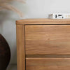 Elsa solid oak bedside table, 56,5 x 44 x 47 cm, NordicStory