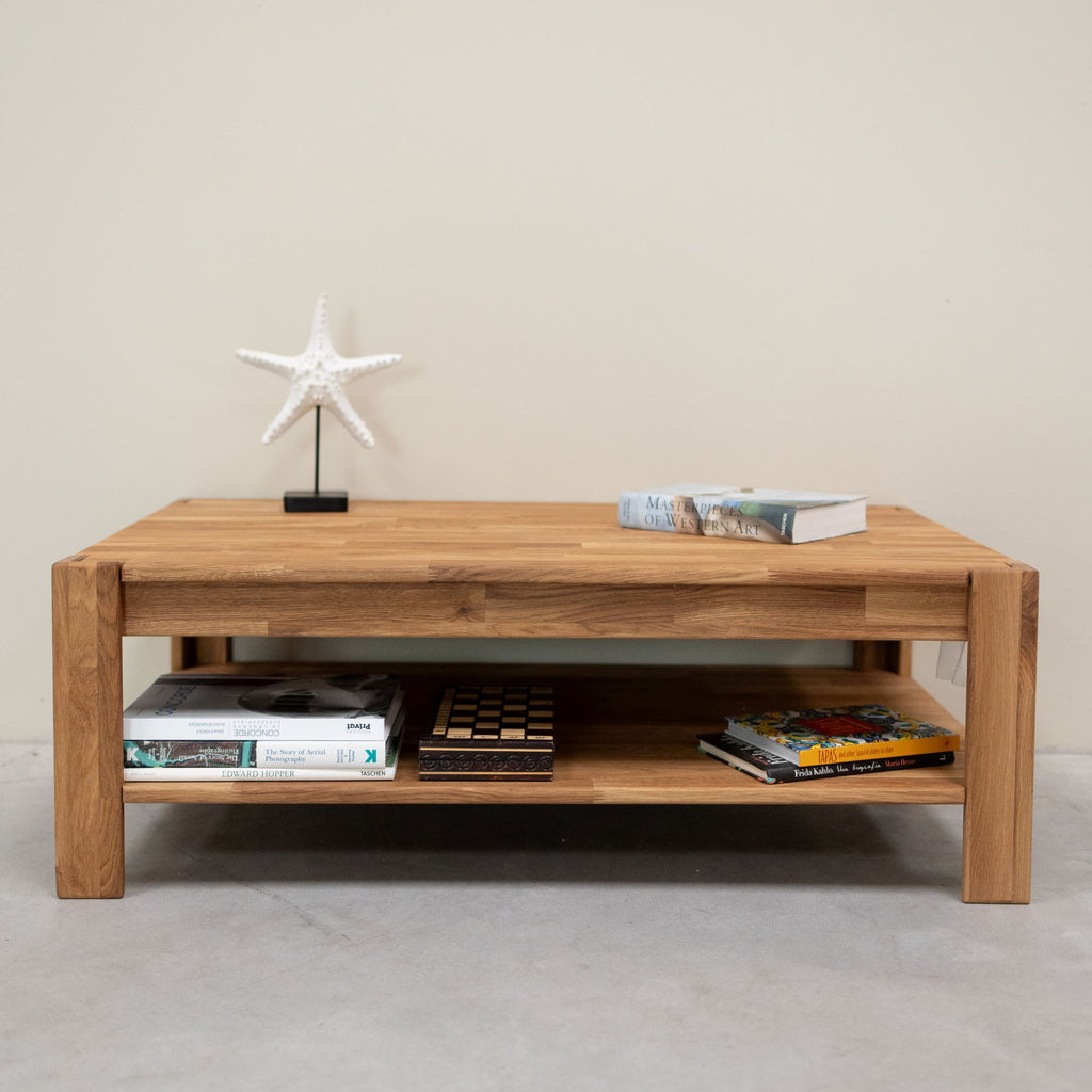 Coffee table solid oak Mauritz 4