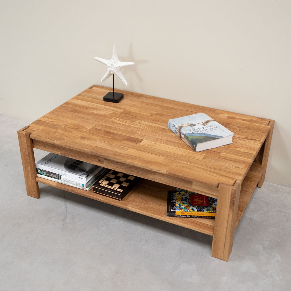 Coffee table solid oak Mauritz 4