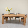 Dining table in solid oak Mauritz 3 OakStore NordicStory