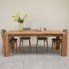 Dining table in solid oak Mauritz 3 OakStore NordicStory
