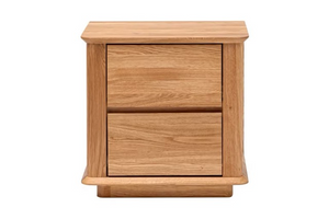 Solvig solid oak bedside table, 50 x 41 x 50 cm. | NordicStory