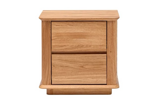 Solvig solid oak bedside table, 50 x 41 x 50 cm. | NordicStory