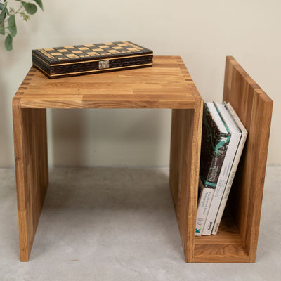 Solid oak side table Sofi Sofi NordicStory Oak.Store