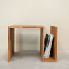 Solid oak side table Sofi, 44 x 44 x 62 cm (44 x 44 x 62 cm) | NordicStory