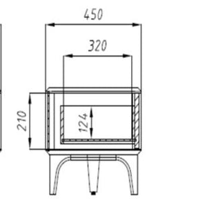 Oxford 4 solid oak TV stand Oak Store NordicStory