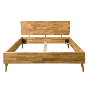 NordicStory Solid oak bed Escandi7