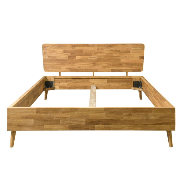 NordicStory Solid oak bed Escandi7