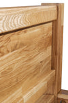 NordicStory Nordic oak solid wood bed