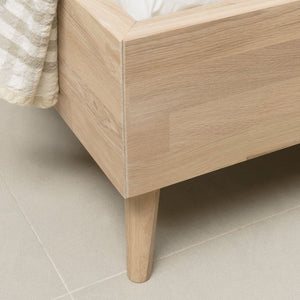 NordicStory Bed solid wood oak bedroom nordic bedroom 