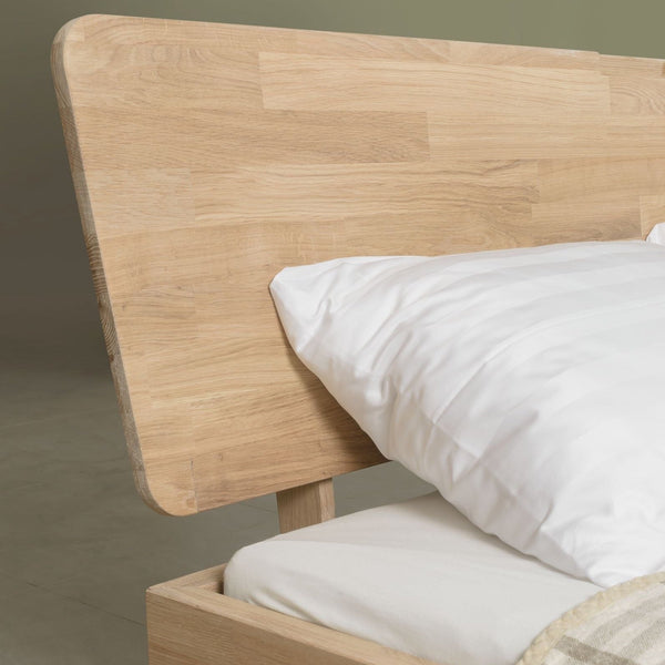 NordicStory Bed solid wood oak bedroom nordic bedroom 