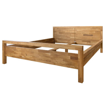 NordicStory Oak solid wood bed "Next "1