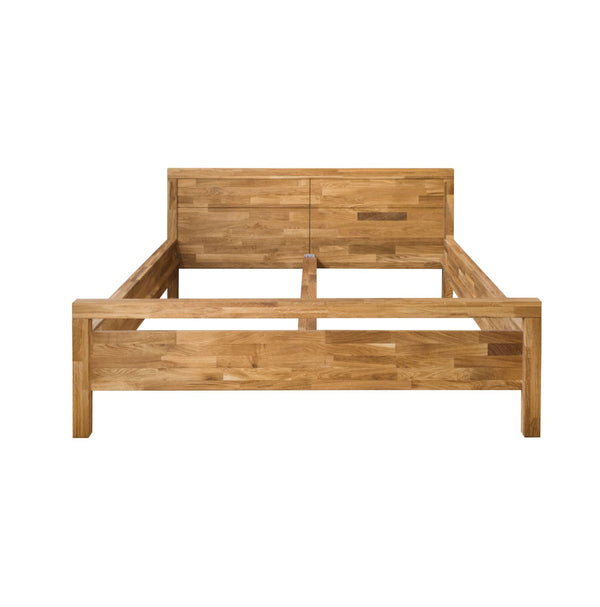 NordicStory Solid wood oak bed Next3