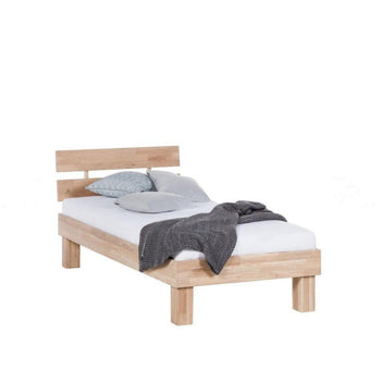 NordicStory Bed in solid oak wood