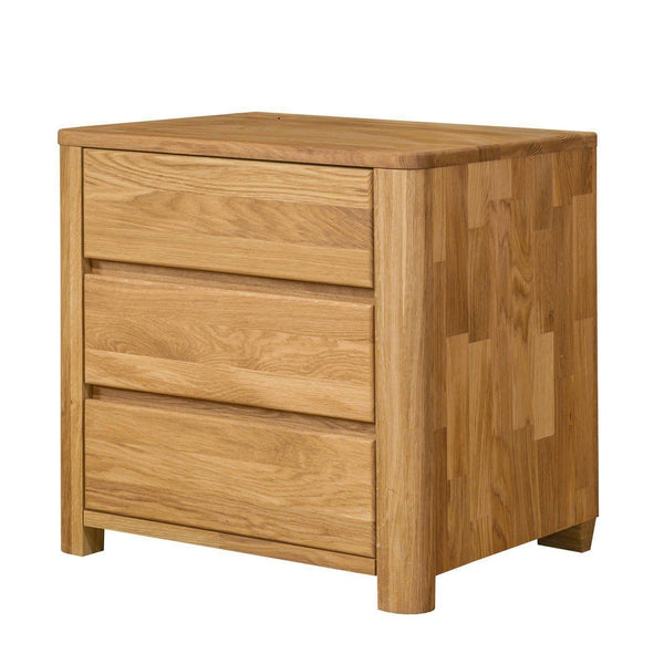 Elsa 30 oak solid wood coffee table, 56,4 x 44 x 55 cm. | NordicStory