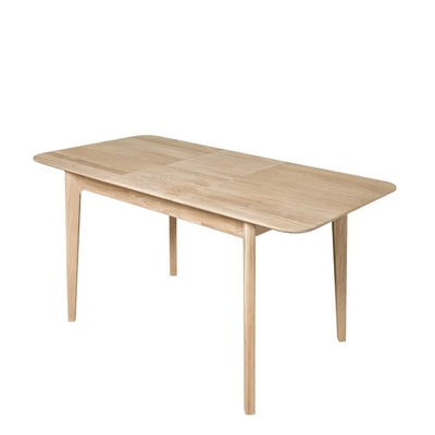 NordicStory Extending dining table made of solid oak wood 