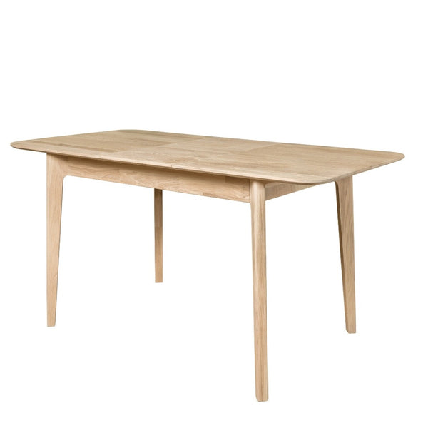 NordicStory Extending dining table made of solid oak wood 