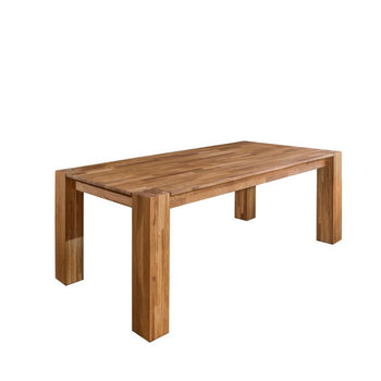 NordicStory Solid oak dining table "Mauritz 3" 180 x 90 x 75 cm.