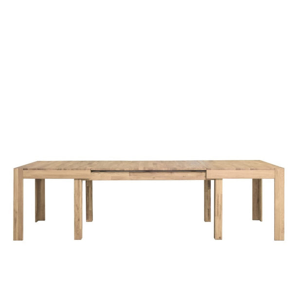 NordicStory Extending dining table made of solid oak wood 