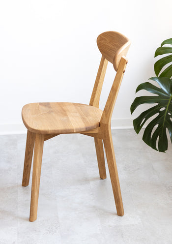 NordicStory Set MINI 2 solid wood table and two ISKU chairs