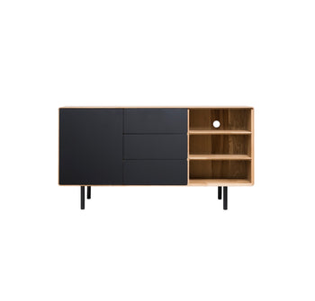  NordicStory Sideboard Chest of drawers in solid oak wood