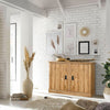 NordicStory Sideboard Chest of drawers made of solid oak wood