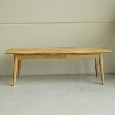 NordicStory Solid sustainable oak bench